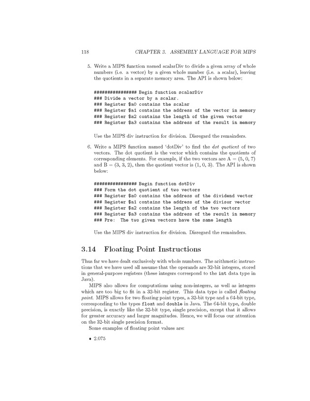 Computer Organization with MIPS - Page 118